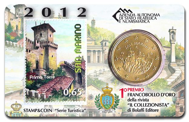 Stamp & Coincard "Prima Torre"