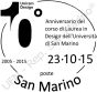 10° anniversario del corso di laurea in Design dell'Università di San Marino