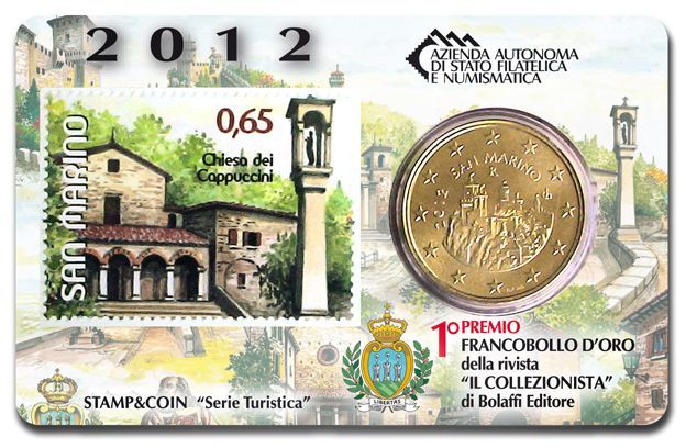 Stamp & Coincard "Chiesa dei Cappuccini"