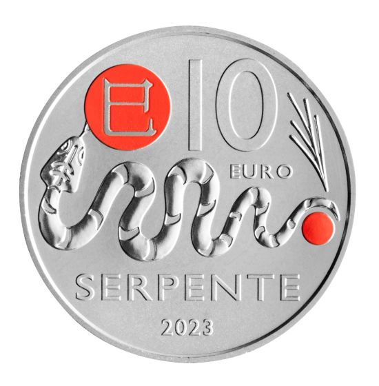10 Euro Calendario lunare cinese "Serpente"