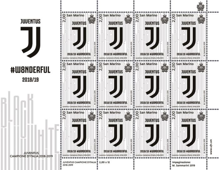 Juve 2019 minifoglio