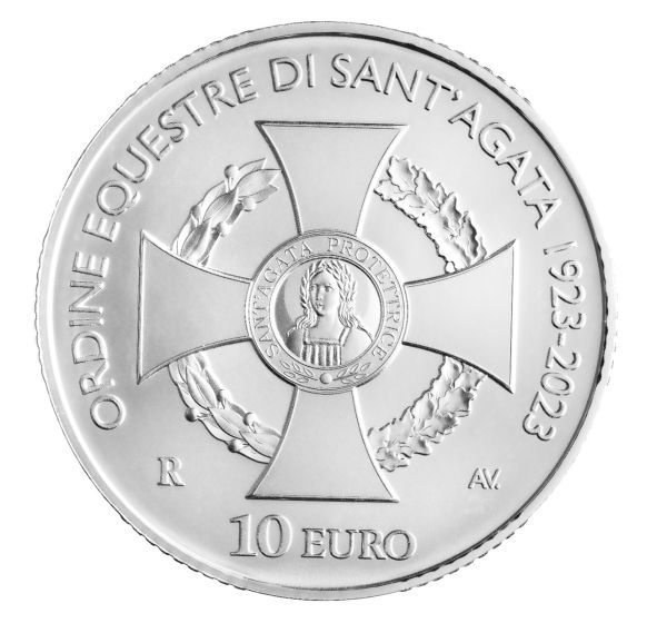 10 Euro "Ordine Equestre di Sant’Agata"