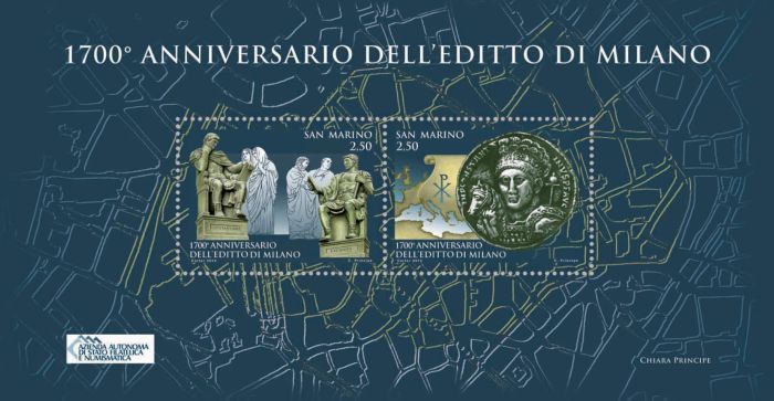 1700° Anniversario dell'editto di Milano