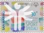 30th Anniversary of the foundation of the Special Sports Federation of San Marino