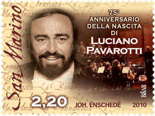 75th Anniversary of Luciano Pavarotti's birth