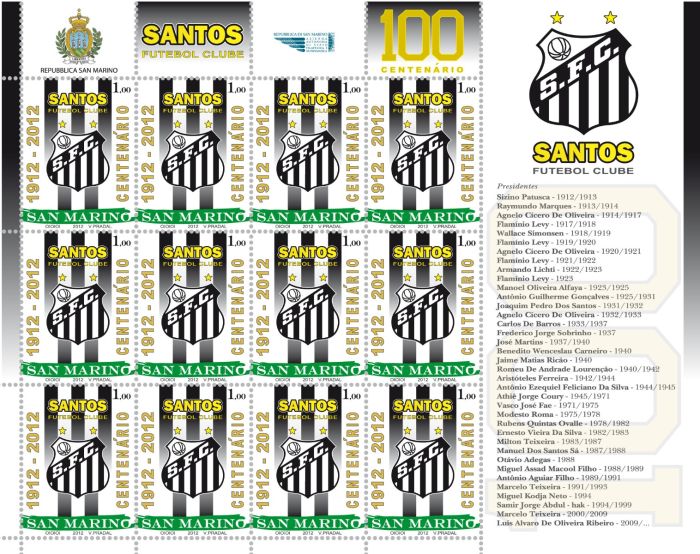 100° Anniversario del Santos Futebol Clube