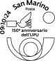 150° anniversario dell’Unione Postale Universale (UPU)