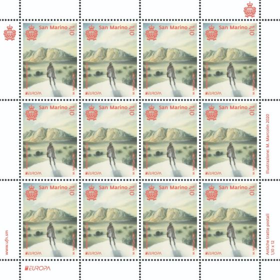 Europa - Ancient postal routes