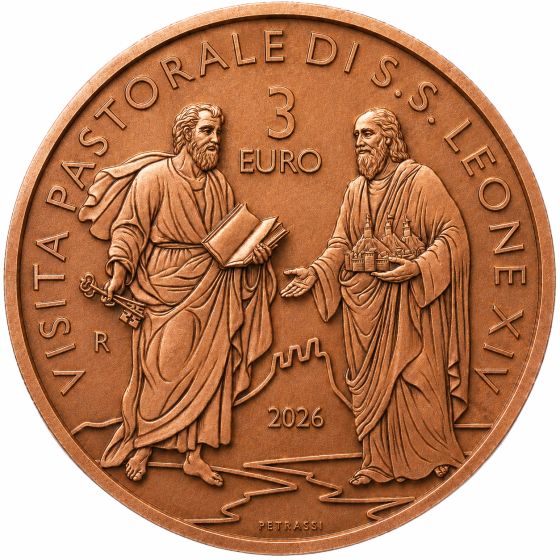 Prevendita 3 Euro Visita di Leone XIV