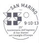 25th Ann. of San Marino in the Coucil of Europe
