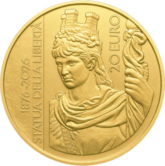 20 Euro da 1/4 oncia oro "150° anniversario della Statua della Libertà"