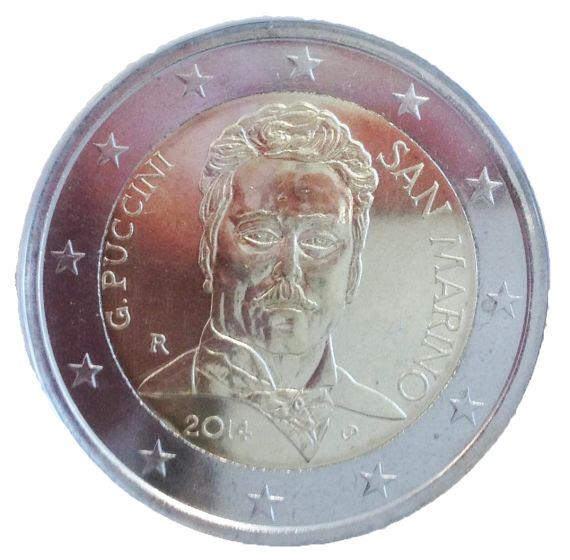 2 Euro "Giacomo Puccini"