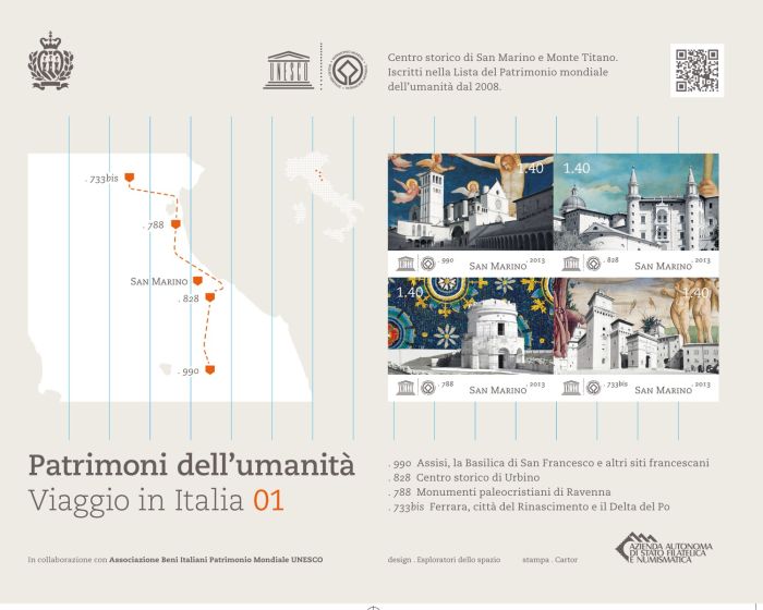 UNESCO Patrimoni dell'umanità Viaggio in Italia 01