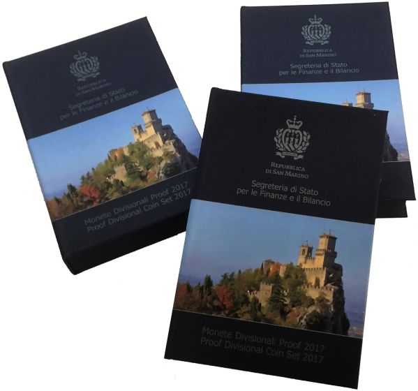 Proof Divisional coin set + 2 Euro 2017