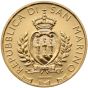 10 Euro of a 1/10 ounce gold "Falco Pellegrino"