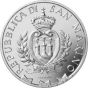 5 euro argento proof atletica dritto