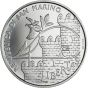 Divisionale fdc + 5 Euro 2025 9 pz.