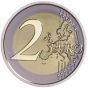2 Euro reverse proof "550° anniversario della nascita di Michelangelo"