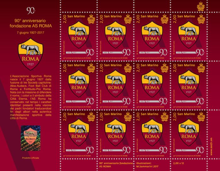 90° anniversario della fondazione dell'AS ROMA