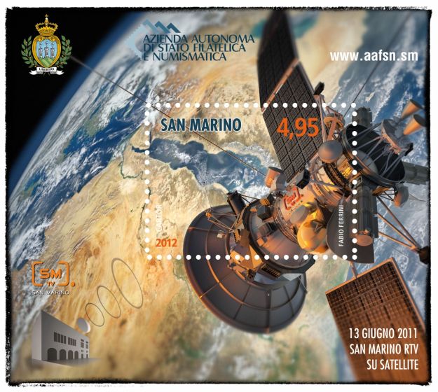 San Marino RTV su satellite